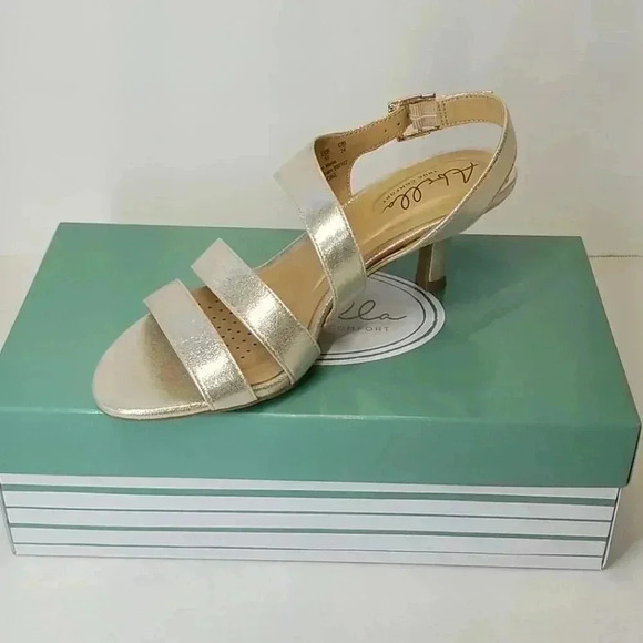 Abella strappy ankle strap sandals nwb - Picture 2 of 9